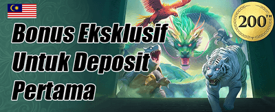 Bonus Selamat Datang 100% Terbesar promotion